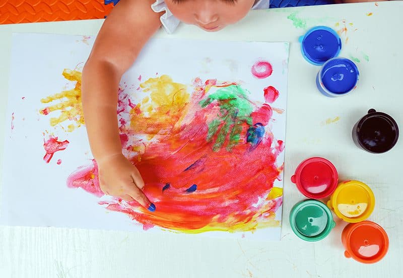Children learning and playing at Educare Academy Indiana